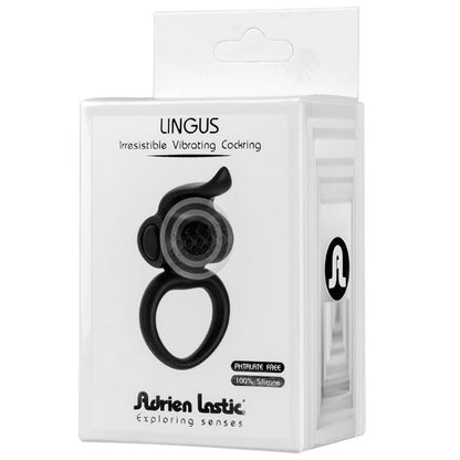 ADRIEN LASTIC - LINGUS SVART VIBRATORRING