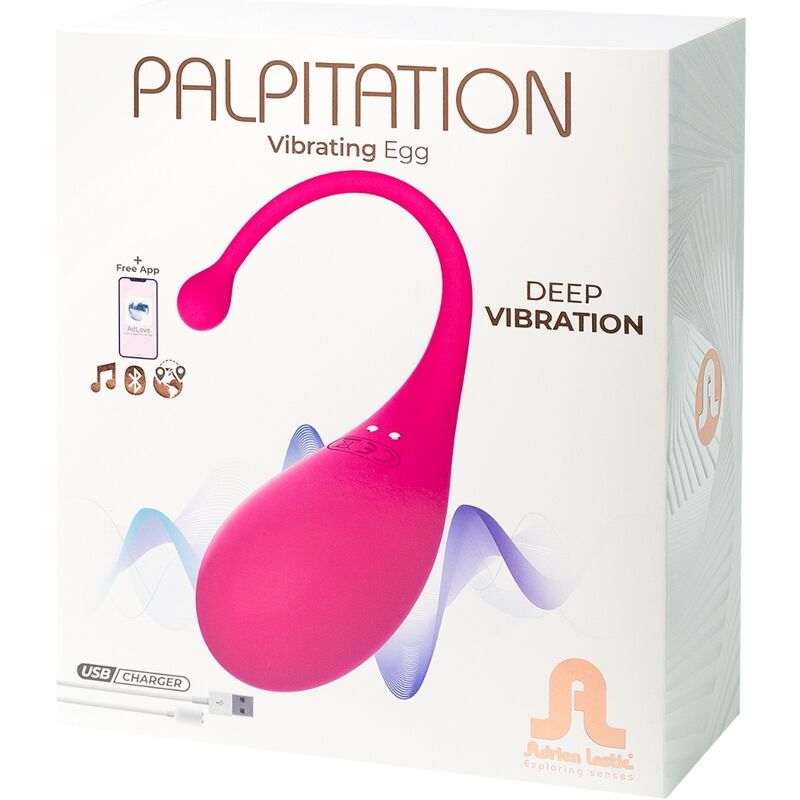 ADRIEN LASTIC - PALPITATION HUEVO VIBRADOR - APP GRATUITA