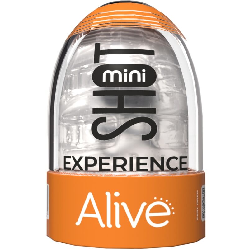 ALIVE - SHOT EXPERIENCE MINI MASTURBADOR TRANSPARENT