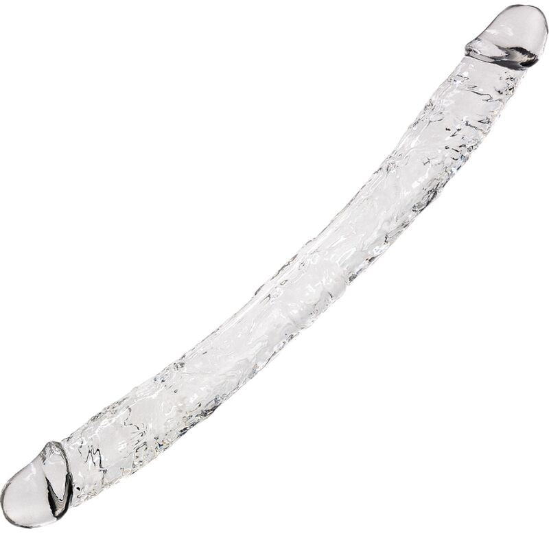 ALIVE - SUPREME PENE REALÍSTICO DOBLE TRANSPARENTE 38.5 CM