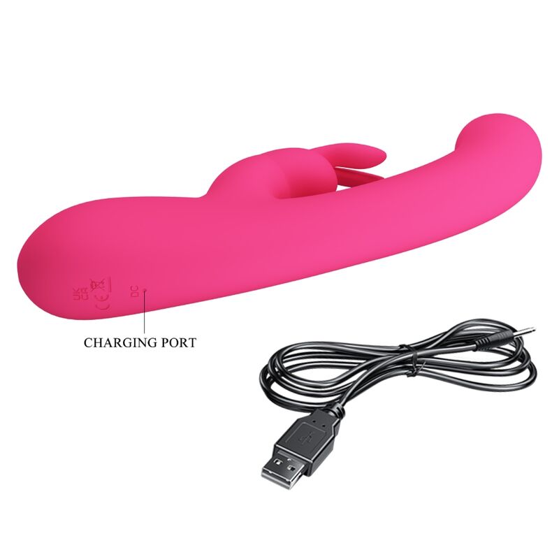 PRETTY LOVE - LAMAR RABBIT &amp; PINK G-SPOT VIBRATOR