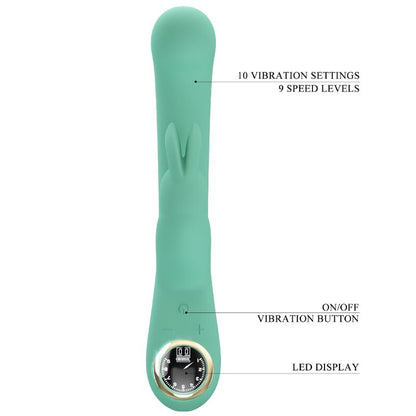PRETTY LOVE - LAMAR RABBIT &amp; GREEN G-SPOT VIBRATOR