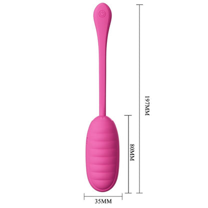 PRETTY LOVE - CATALINA HUEVO VIBRADOR RECARGABLE ROSA APP GRATUITA