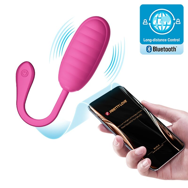 PRETTY LOVE - CATALINA RECHARGEABLE PINK VIBRATING EGG