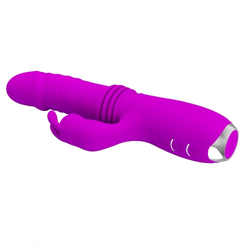 PRETTY LOVE - DOROTHY RECHARGEABLE PURPLE RABBIT VIBRATOR