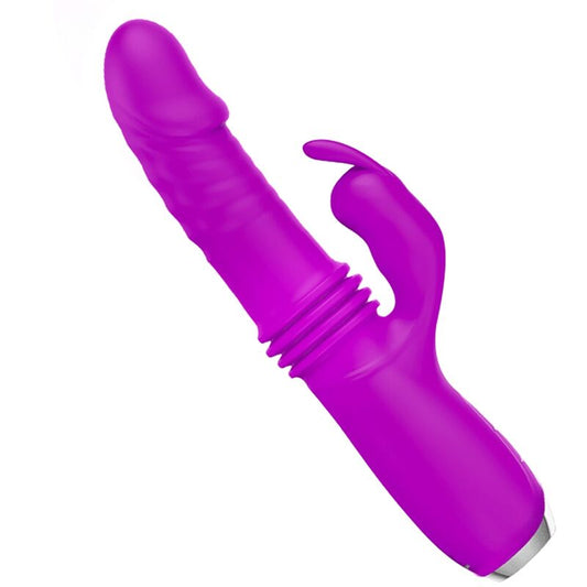 PRETTY LOVE - DOROTHY RECHARGEABLE PURPLE RABBIT VIBRATOR