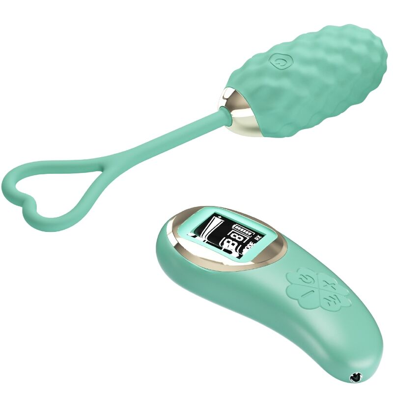 PRETTY LOVE - VIVIAN REMOTE CONTROL VIBRATING EGG GREEN