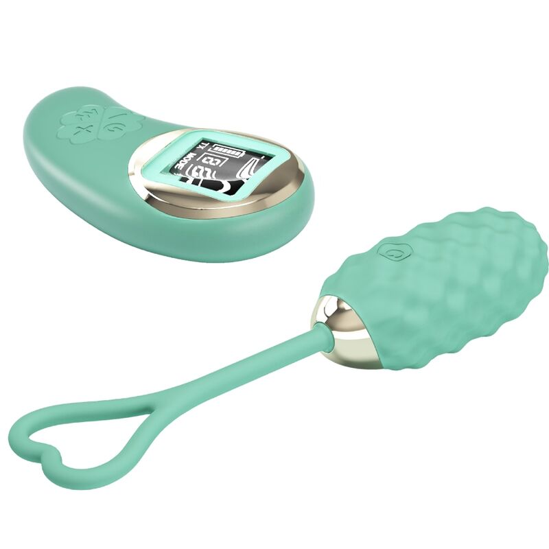 PRETTY LOVE - VIVIAN REMOTE CONTROL VIBRATING EGG GREEN