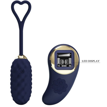 PRETTY LOVE - VIVIAN REMOTE CONTROL VIBRATING EGG BLUE