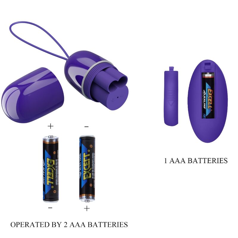 PRETTY LOVE - ARVIN YOUTH REMOTE CONTROL VIBRATING EGG VIOLET