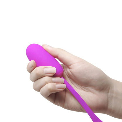PRETTY LOVE - JULIUS WATERPROOF &amp; RECHARGEABLE VIBRATING EGG PURPLE