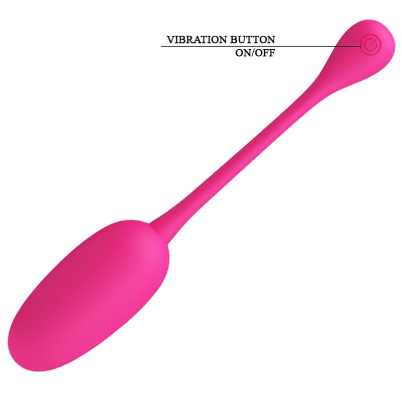 PRETTY LOVE - KNUCKER RECHARGEABLE PINK VIBRATING EGG