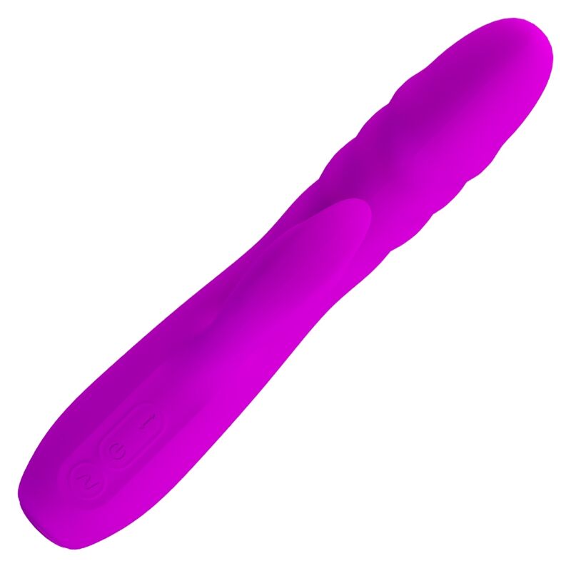 PRETTY LOVE - MELANIE RECHARGEABLE BUNNY VIBRATOR PURPLE