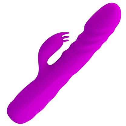 PRETTY LOVE - MELANIE RECHARGEABLE BUNNY VIBRATOR PURPLE