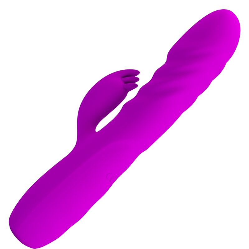 PRETTY LOVE - MELANIE RECHARGEABLE BUNNY VIBRATOR PURPLE