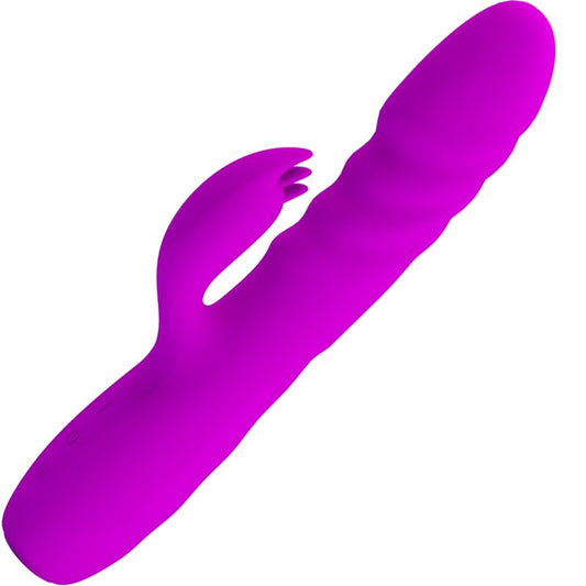 PRETTY LOVE - MELANIE RECHARGEABLE BUNNY VIBRATOR PURPLE