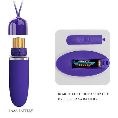 PRETTY LOVE - DARLENE YOUTH MINI BULLET VIBRATOR VIOLET