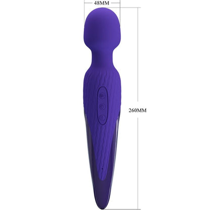 PRETTY LOVE - ANTONY YOUTH VIBRATOR WAND WITH VIOLET HEAT EFFECT