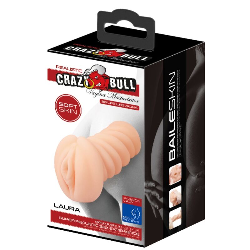 CRAZY BULL - BÄRBAR VAGINA MASTURBATOR