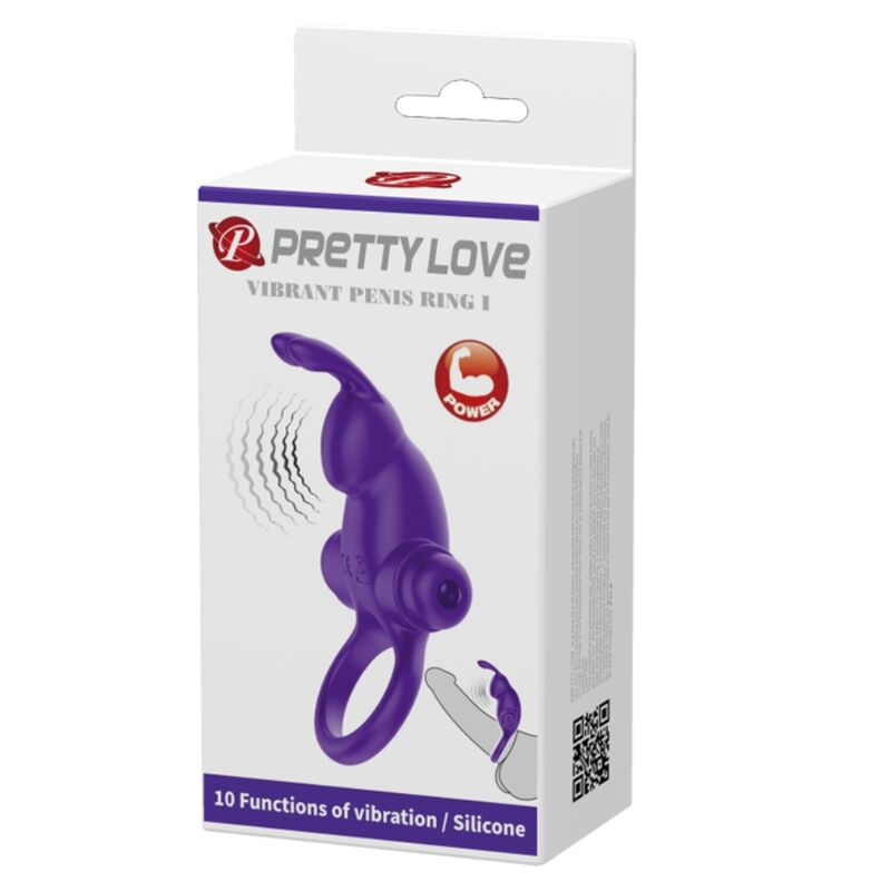 Pretty Love - Vibrador Ring I Rabbit per Purple Penis
