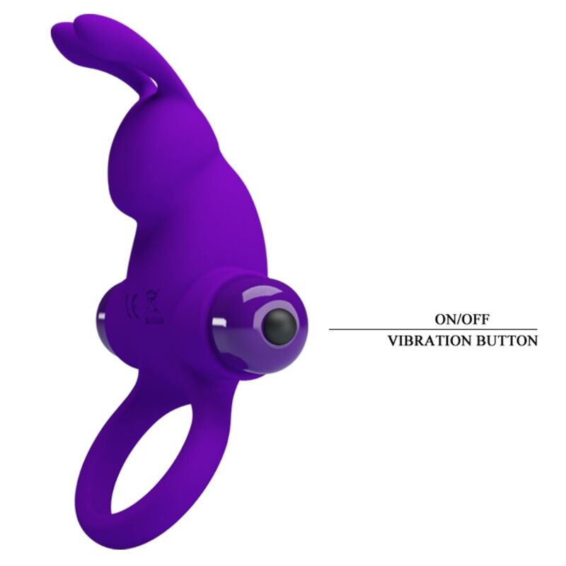Pretty Love - Vibrador Ring I Rabbit per Purple Penis