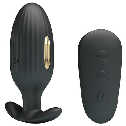 PRETTY LOVE - KELLY PLUG RECHARGEABLE ANAL VIBRATOR BLACK