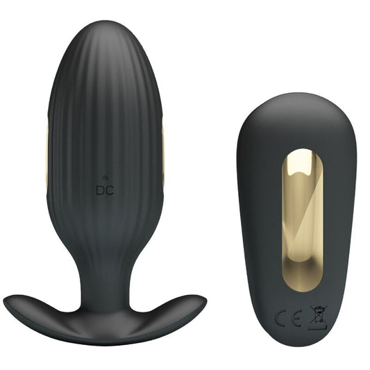 PRETTY LOVE - KELLY PLUG RECHARGEABLE ANAL VIBRATOR BLACK