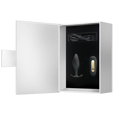 PRETTY LOVE - REGINA PLUG RECHARGEABLE ANAL VIBRATOR BLACK