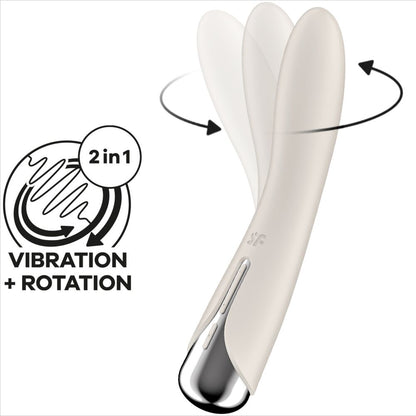 SATISFYER - SPINNING VIBE 1 VIBRADOR ROTADOR G-SPOT