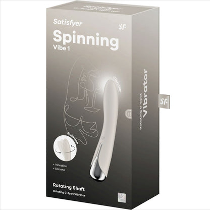 SATISFYER - SPINNING VIBE 1 VIBRADOR ROTADOR G-SPOT
