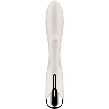 SATISFYER - SPINNING RABBIT 1 ESTIMULACION CLITORIS Y PUNTO G BEIGE