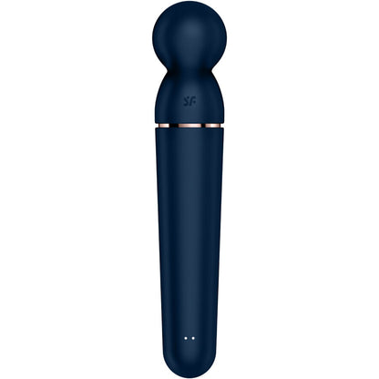 SATISFYER - PLANET WAND-ER BLUE VIBRATING MASSAGER