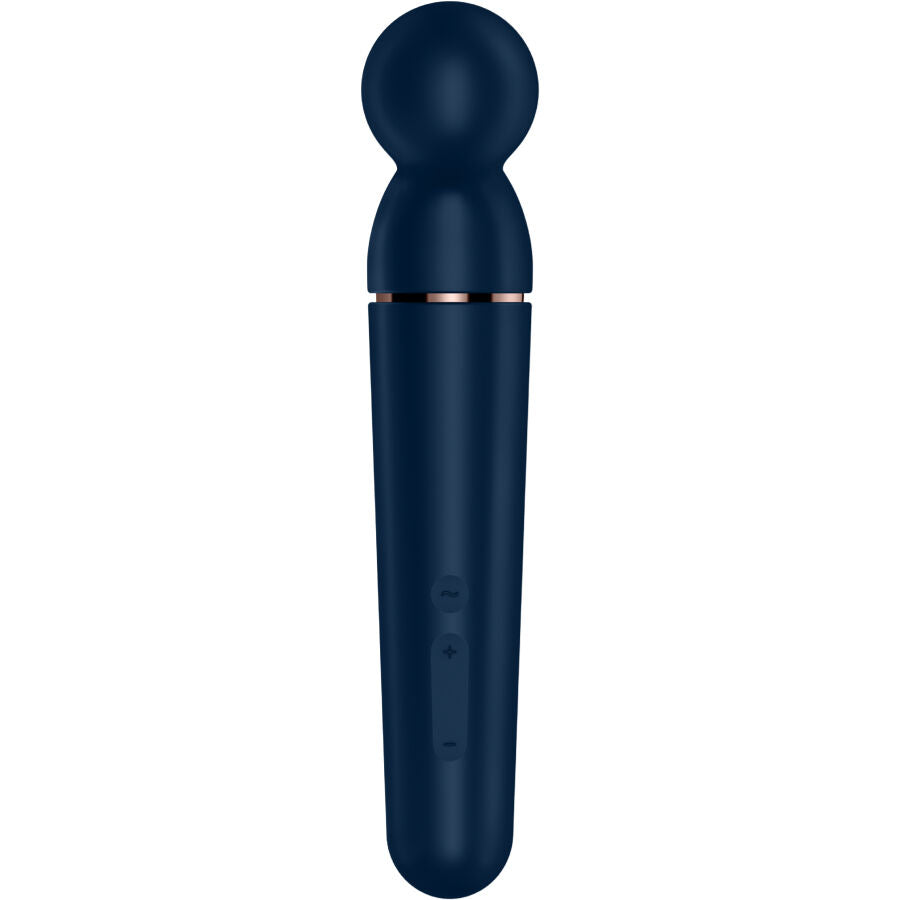 SATISFYER - PLANET WAND-ER BLUE VIBRATING MASSAGER
