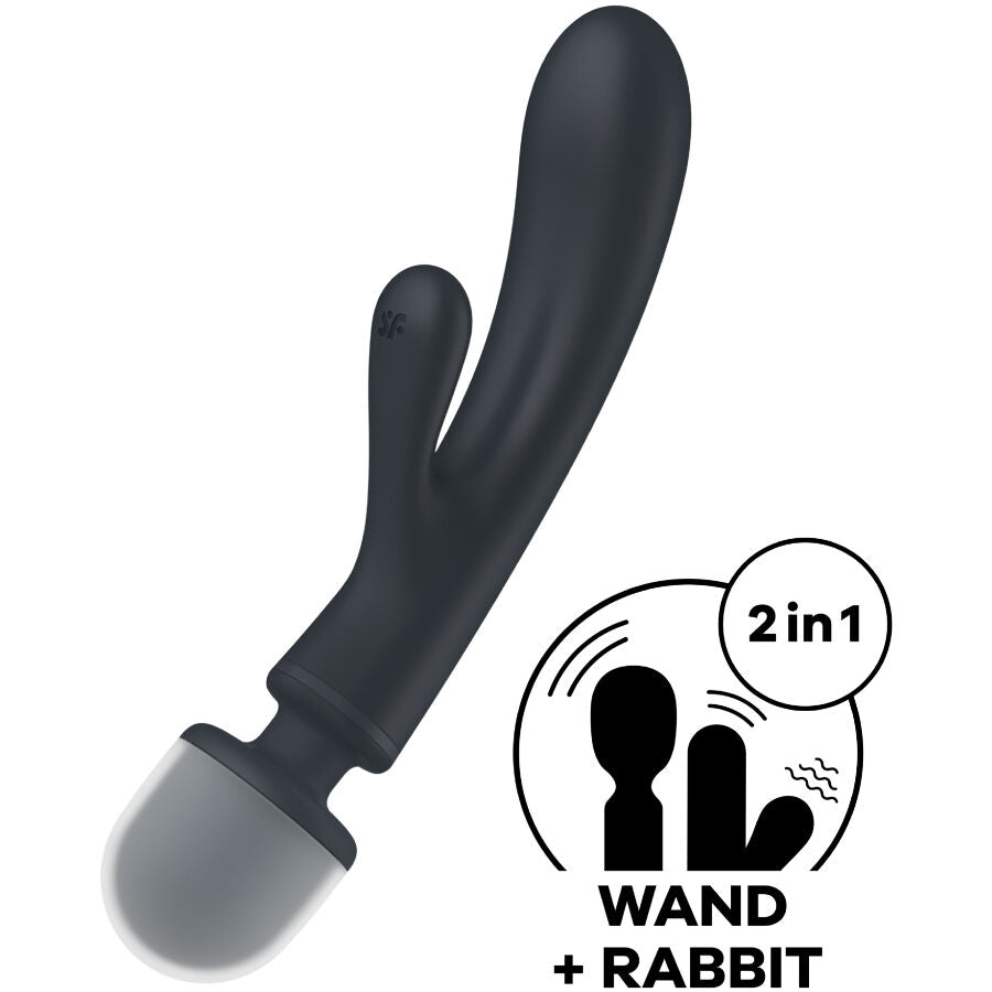 SATISFYER - TRIPLE LOVER MASAJEADOR VIBRADOR RABBIT