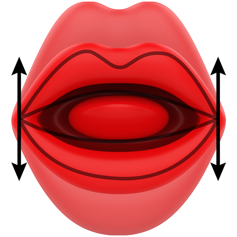 MIA - SIENA DUO TRIPLE PLEASURE KISS-LICK-VIBRATE