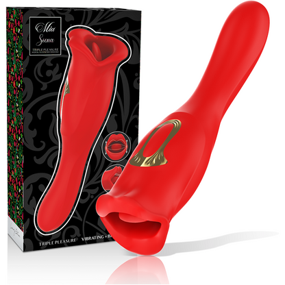 MIA - SIENA DUO TRIPLE PLEASURE KISS-LICK-VIBRATE