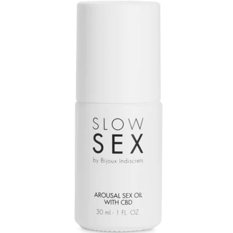 BIJOUX INDISCRETS - SLOW SEX ACEITE DE MASAJE SEXUAL CON CBD 30 ML