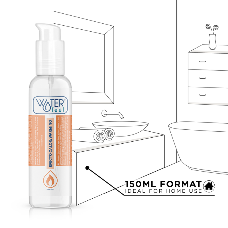 Waterfeel: efecte de calor lubricant 150 ml
