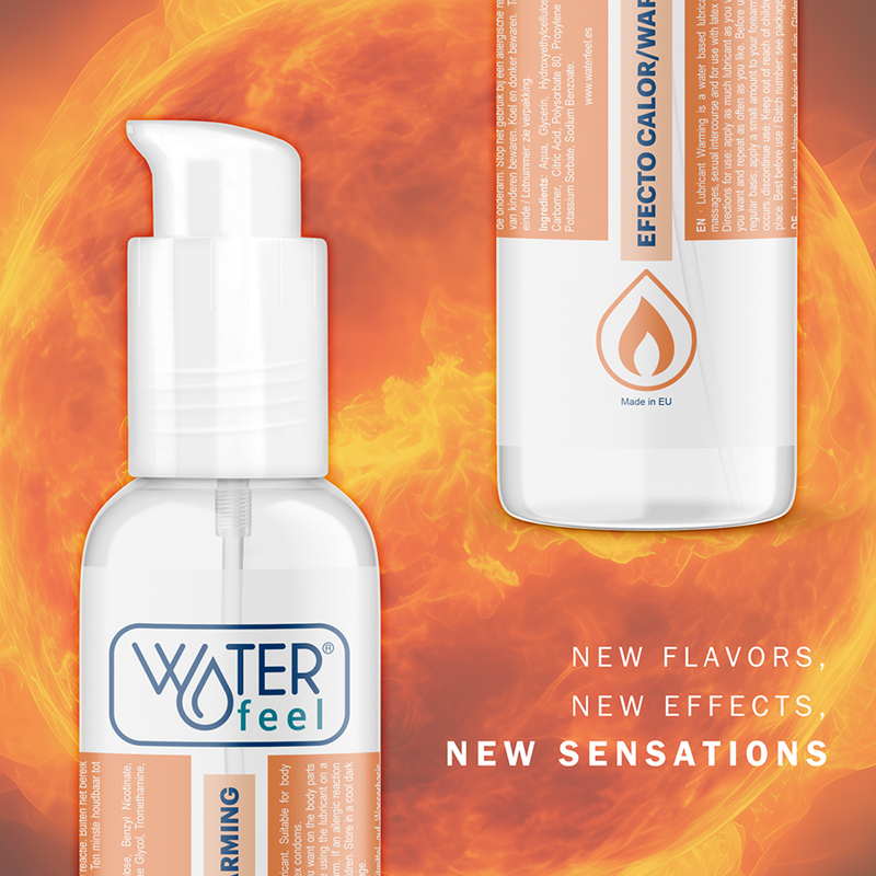 Waterfeel: efecte de calor lubricant 150 ml