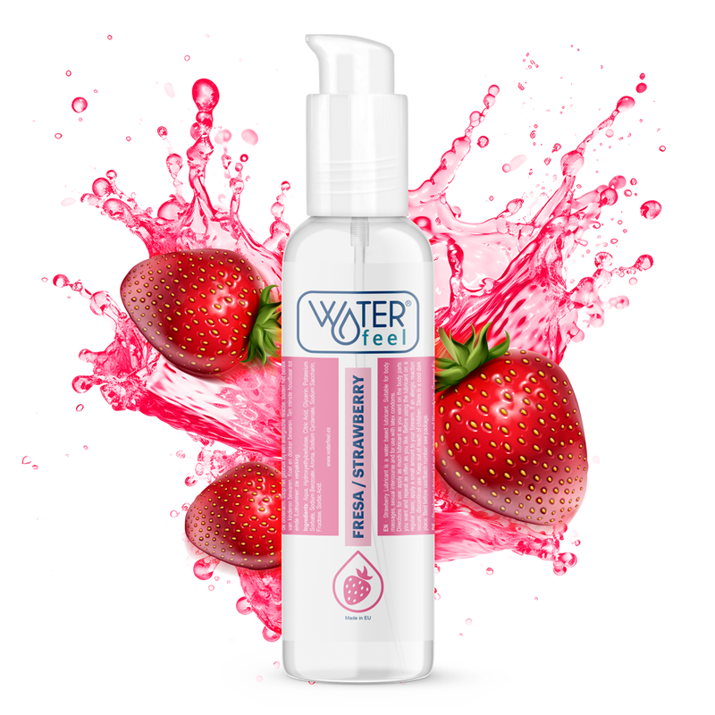 WATERFEEL - STRAWBERRY WATER-BASED LUBRICANT 175 ML