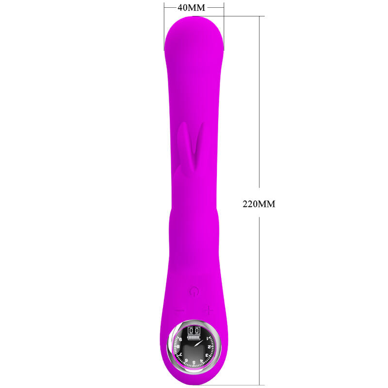 PRETTY LOVE - LAMAR RABBIT &amp; VIOLET G-SPOT VIBRATOR