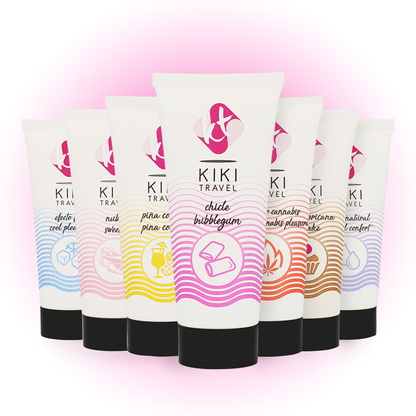 KIKÍ TRAVEL - BUBBLEGUM FLAVOR LUBRICANT 50 ML