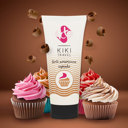 KIKÍ TRAVEL - AMERICAN CUPCAKE PIE FLAVOR SLIP GEL 50 ML