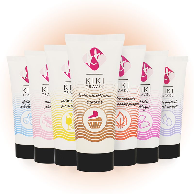 KIKÍ TRAVEL - AMERICAN CUPCAKE PIE FLAVOR SLIP GEL 50 ML