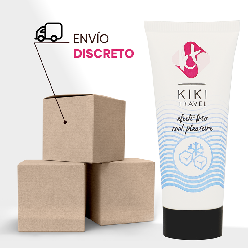 KIKÍ TRAVEL - SLIDING GEL MED INTENSIFIERANDE KALLEFFEKT 50 ML