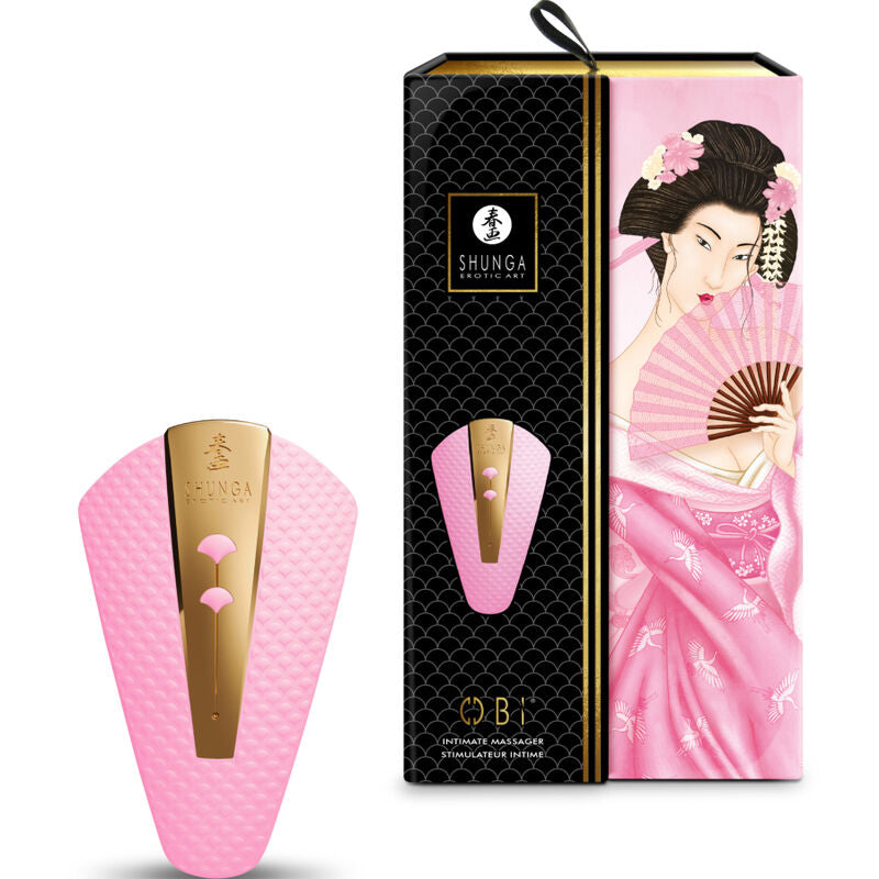 SHUNGA - PINK INTIMATE MASSAGER OBI