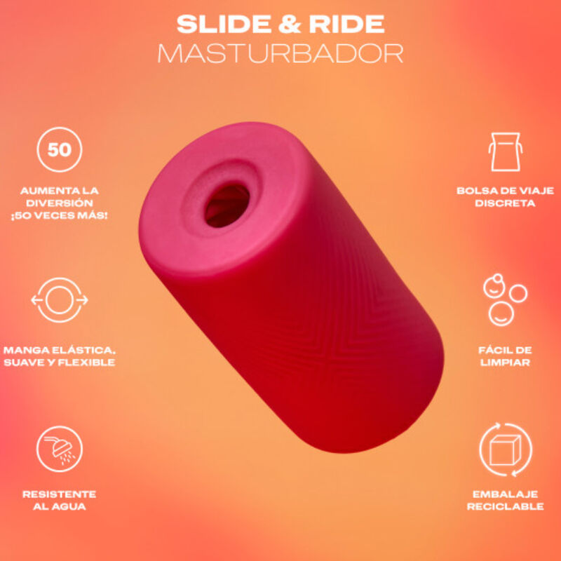 DUREX - TOY MASTURBADOR SLIDE &amp; RIDE