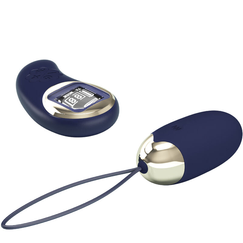 PRETTY LOVE - MINA EGG VIBRATOR REMOTE CONTROL BLUE