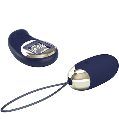 PRETTY LOVE - MINA EGG VIBRATOR REMOTE CONTROL BLUE
