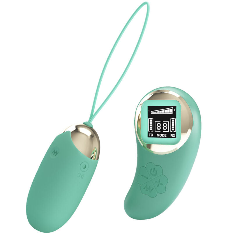 PRETTY LOVE - MINA EGG VIBRATOR REMOTE CONTROL GREEN